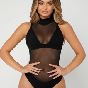Mesh Noir Bodysuit